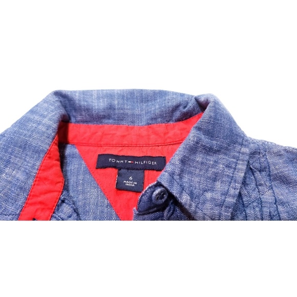 Tommy Hilfiger Girls Jean Dress - Picture 4 of 4